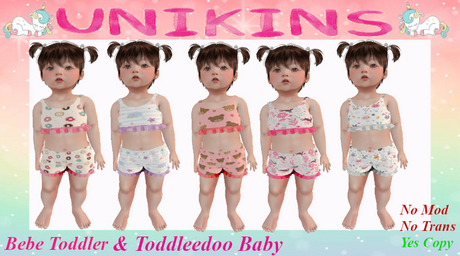 Second Life Marketplace - Unikins Alexis Stars (BBT,TDB)